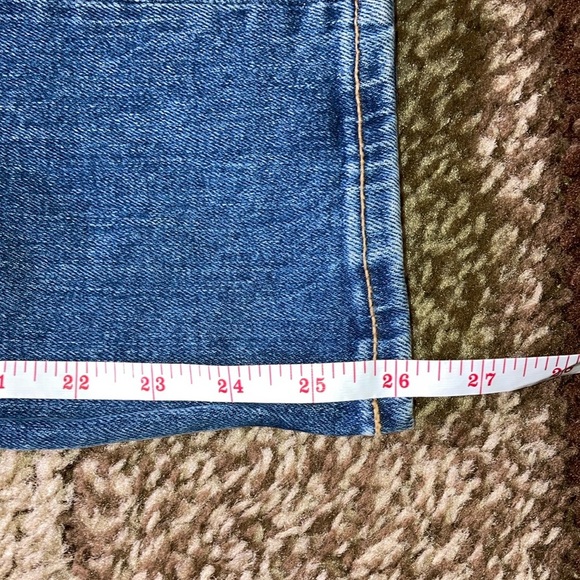 Old Navy Blue Straight Leg Denim with Distressed Details - Picture 13 of 13